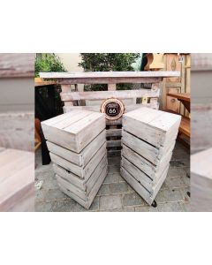 HOT Bar counter + 2 stools