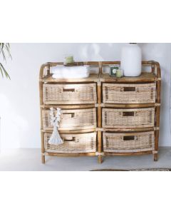 LO Barok Kommode 6 Drawers