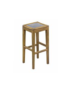 Tall Wooden Bar Stool