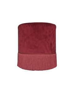 Pouf Textile - Color Burgundy