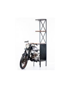 Reclaimed Cycle Bar Wine Rack