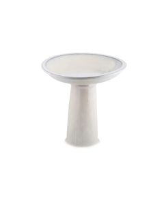 Bird Bath White - Ceramic