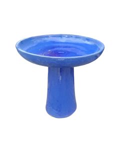 Bird Bath Blue - Ceramic