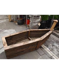HOT Wooden Boat Planter