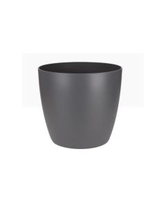 EL Brussels Round Mini Pot - Anthracite - 10.5 cm