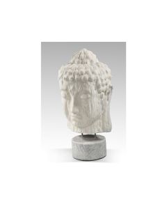 LO Buddha Head - White