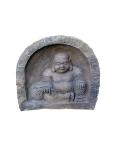 Buddha smiling