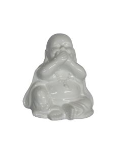 Buddha Porcelain Model - Covering Mouth