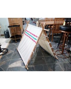 Foldable Macrame Teepee Wood Frame Tent
