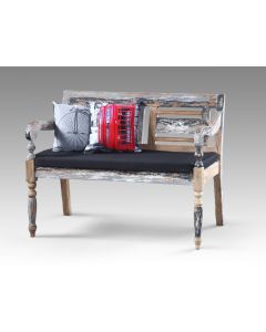 Two Seater Wooden Bench - Carl Oskar