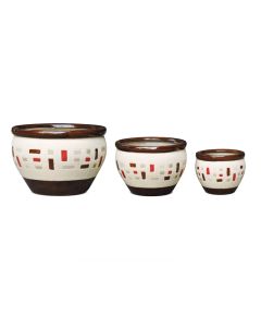 TKE Slipcast Ceramic Saigon Pot - Large