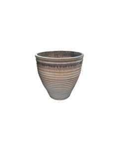 Ceramic Gray Pot Small