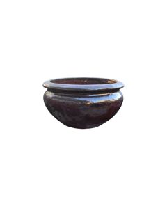 Ceramic Pot Cherry Red Small