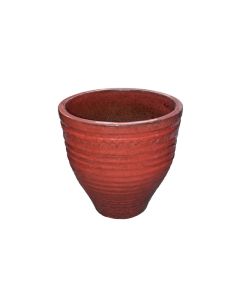Ceramic Pot Red medium