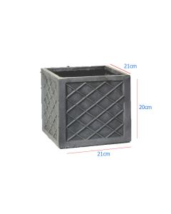 Clayfiber Cubi Pane Lead - Planter