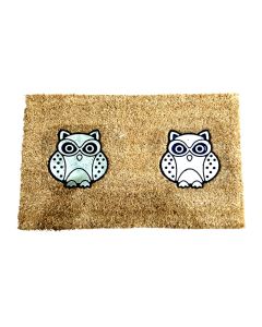 Coir Doormat Owl Design
