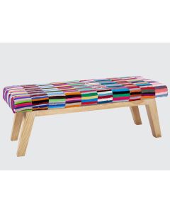 Colourful Bench 120cm.