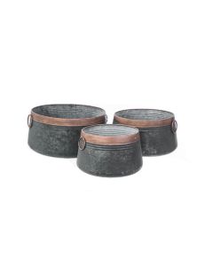 KZ Conical Planter Round Emma Stone - Large