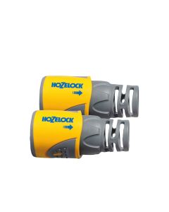 HL Hose End Connector for 12.5-15mm Hose Twin Pack