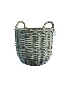 Corby Basket Round Grey