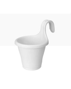 EL Corsica Eassy Hanger Single Pot - White