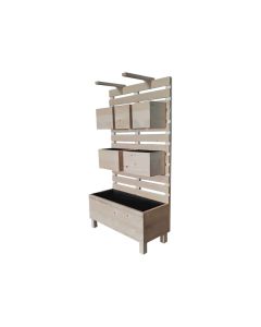 Wooden Herbs Planter Stand - 6 Boxes