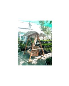 Custom Made Wooden Swing with Roof