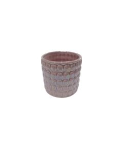 Cylinder Parels Pink Pot