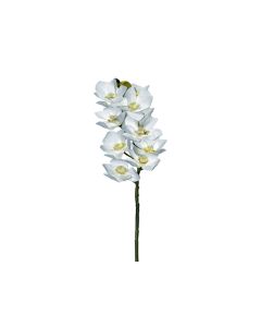 Artificial Cymbidium Stem white
