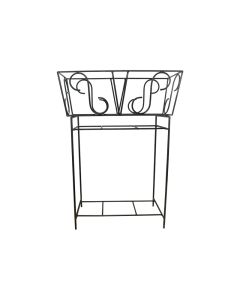 Rectangular Metal Frame Plant Stand