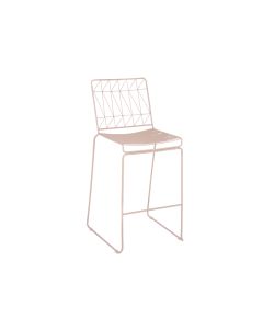ED Bueno Bar Chair Pink H108cm