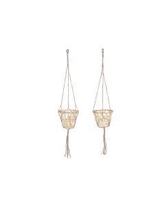 ED Leyla Hanging Basket Brown
