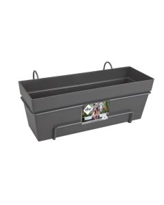 EL Green Loft Trough All in 1 Plastic Hanging Pot Anthra 50cm