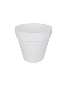 EL Loft Urban Round Pot 20cm White