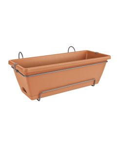 Rectangular Hanging Pot - Barcelona All-in-1 50cm Terracotta