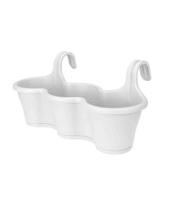 EL Corsica Easy Hanger Trio Pot White