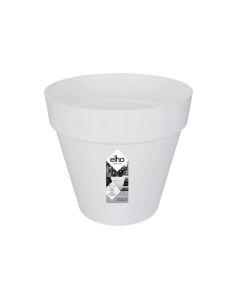 EL Loft Urban Round with Wheels Pot White 50cm