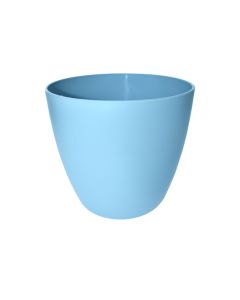 Brussels Round Pot Blue Matt