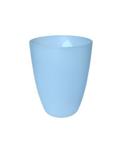 Orchid Pot High Clear Blue Pot