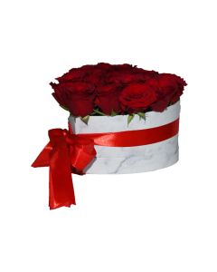 Much Love - Flower arrangement in White Box