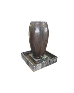 Star Fruit Pot and Pipe- Water Feature - Medium