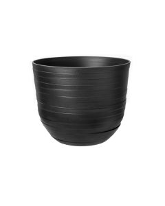 EL Fuente Rings Round Pot - Onynx Black - 30 cm