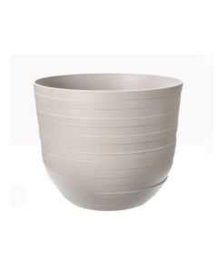 EL Fuente Rings Round Pot - Pebble Grey - 30 cm
