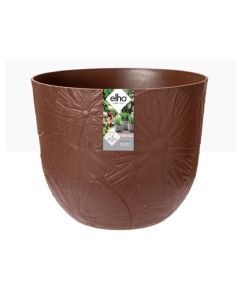 EL Fuente Lily Round Pot - 30 cm - Rusty Brown