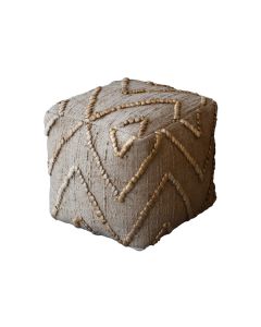 RR Gavel Pouf - Natural
