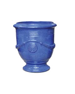 TK Glazed Ceramic Pot Blue - Large