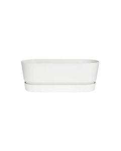 EL GV Trough Long Pot - White - 50 cm