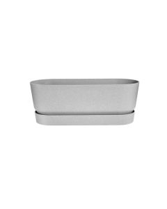 EL GV Trough Long Pot - Living Concrete - 50 cm