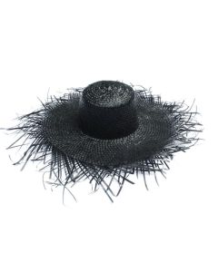 Weaved Hat black