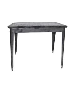Iron and Wood Bar Table - 70x120x105